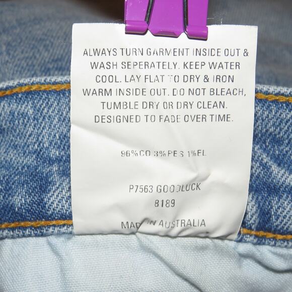 Nobody Denim Light Wash Distressed High Rise Frankie Ankle Jeans - Picture 11 of 11